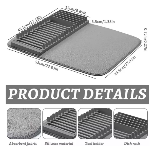 Miniatura 3 de Tapete Escurridor Absorbente